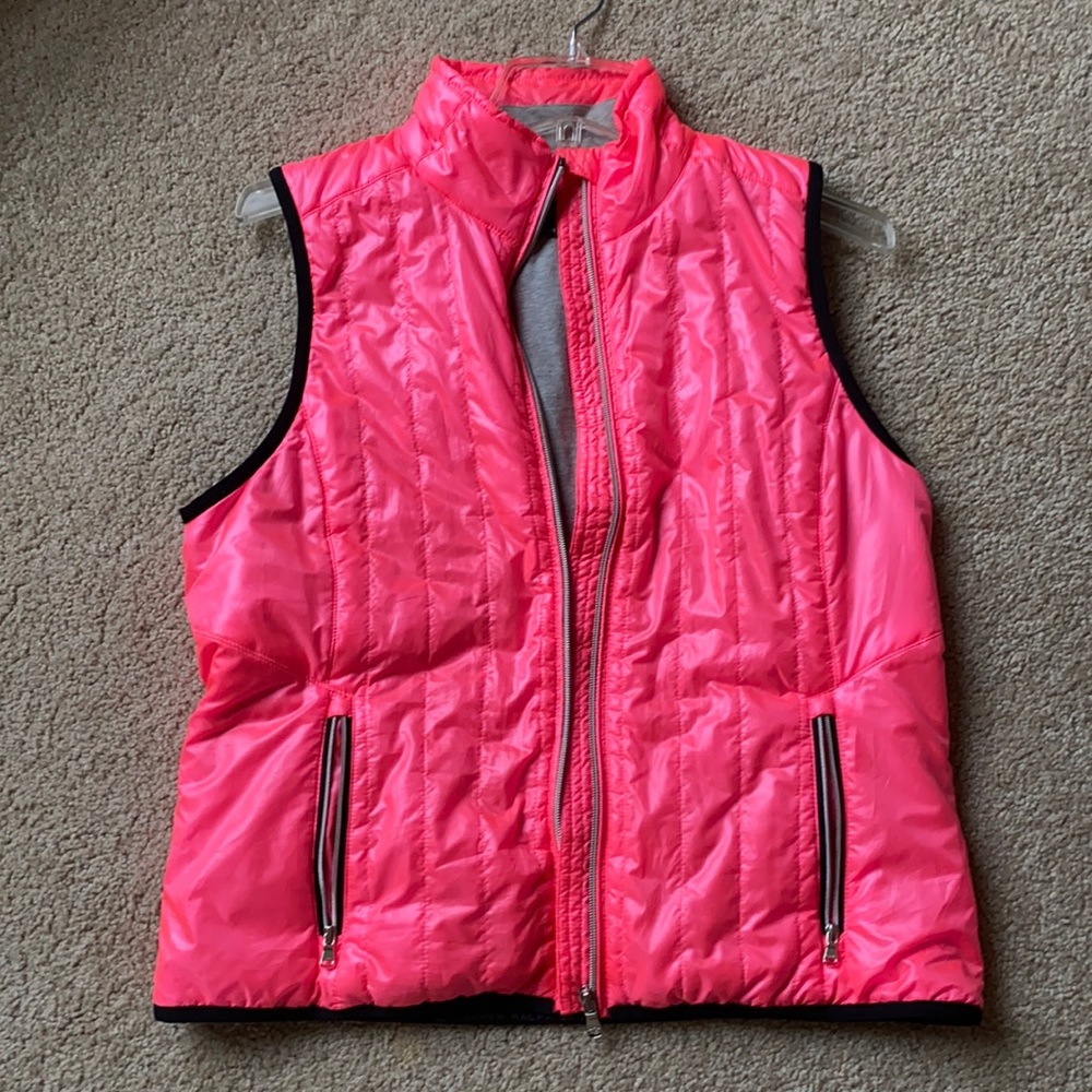 Hot pink vest